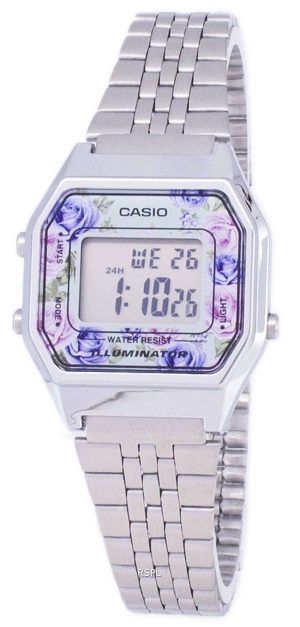 Reloj juvenil Casio Vintage iluminador cuarzo Digital LA680WA C - 2 mujeres