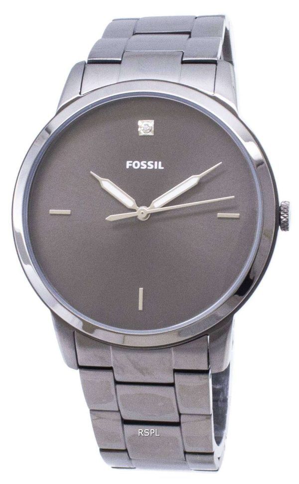 Fósil FS5456 minimalista de cuarzo analógico reloj de hombres