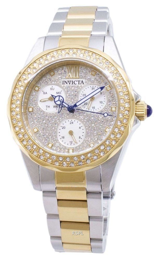 Reloj Invicta Angel 28433 diamante Acentos FeRelojes de hombreil de cuarzo analógico