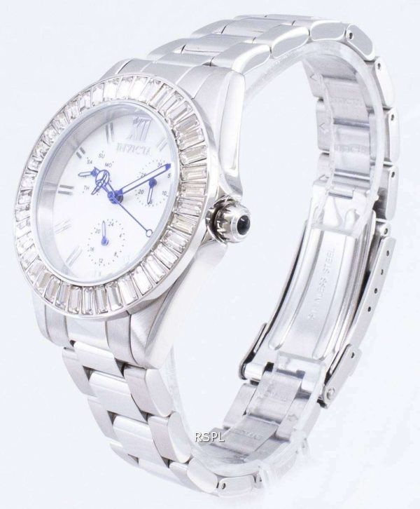 Reloj Invicta Angel 28450 diamante Acentos FeRelojes de hombreil de cuarzo analógico