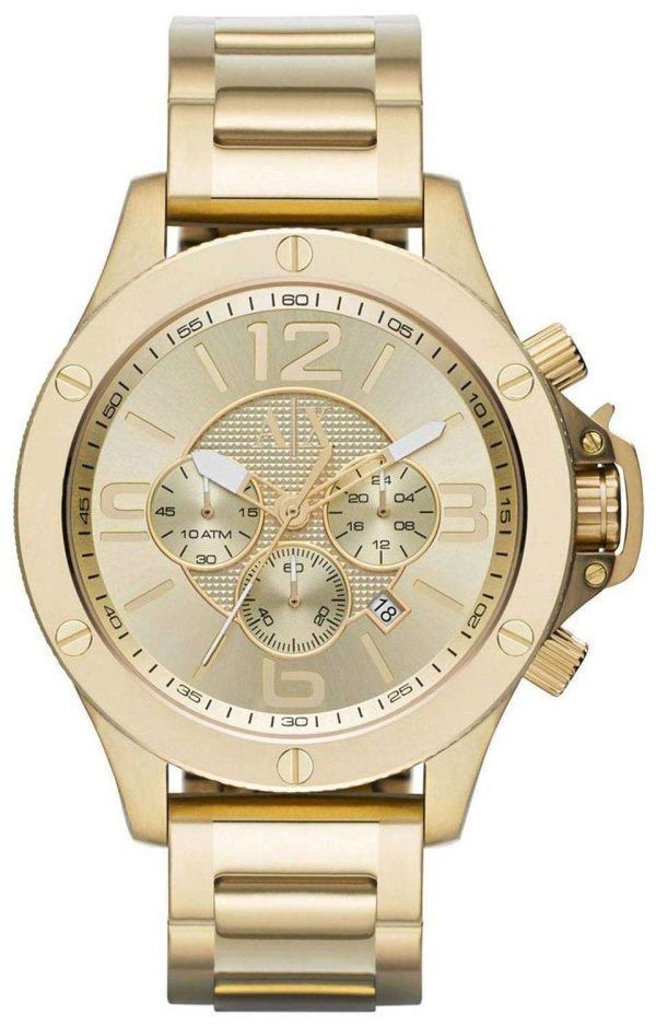 Armani Exchange Chronograph Champagne dial AX1504 reloj de caballero