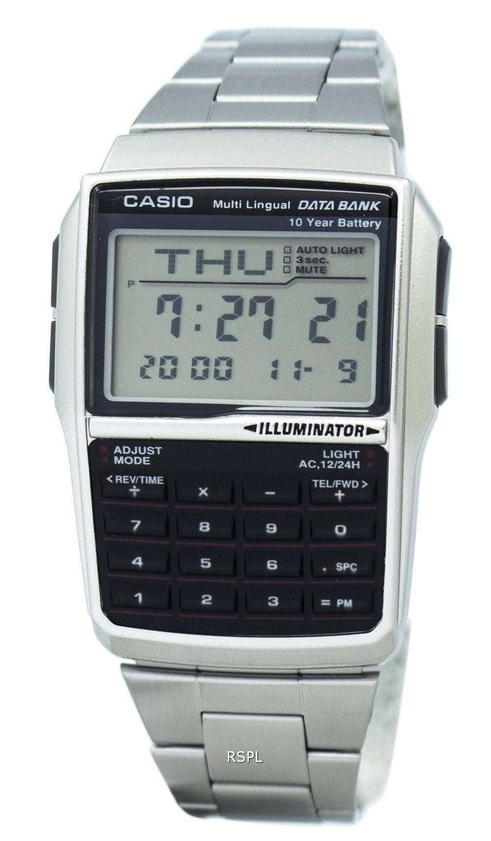 Casio Youth digital Data Bank 5 alarma DBC-32D-1ADF reloj de citywatches.es
