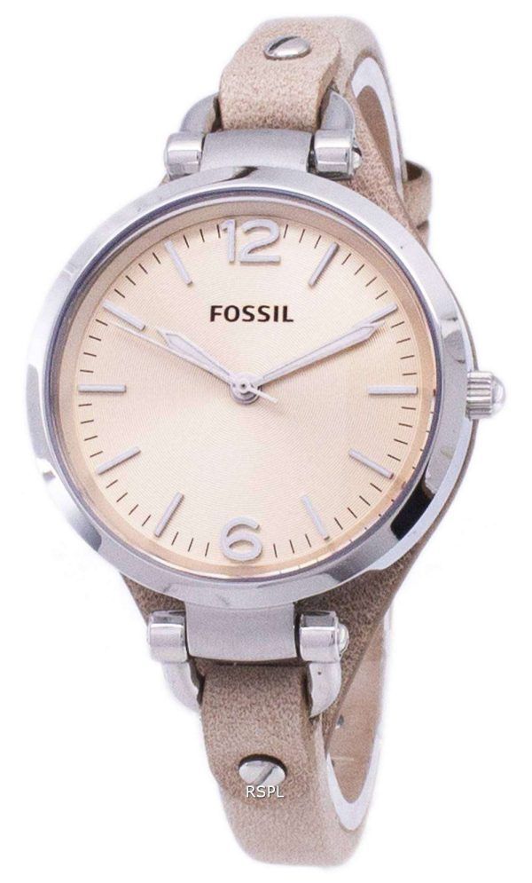 Fossil Georgia arena leather ES2830 reloj de mujer