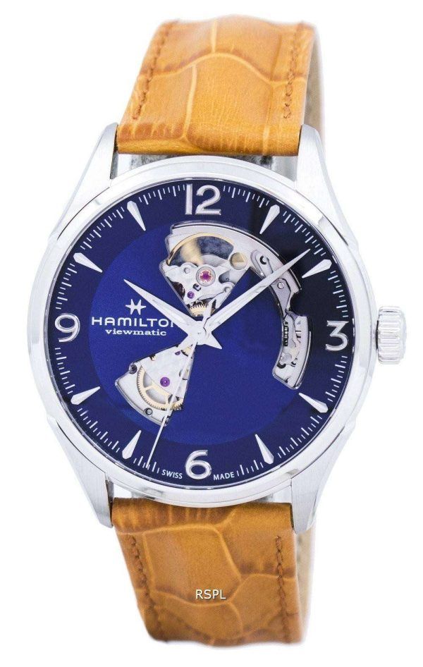 Hamilton Jazzmaster Viewmatic abierto corazón automático H32705541 reloj de caballero