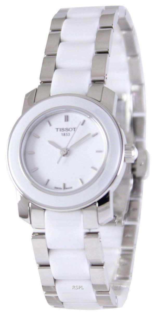 Tissot T-Lady cera Quartz T 064.210.22.011.00 T0642102201100 reloj de mujer