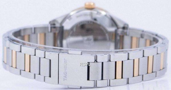 TAG Heuer Carrera cuarzo diamante acento WAR1353. BD0779 reloj de mujer