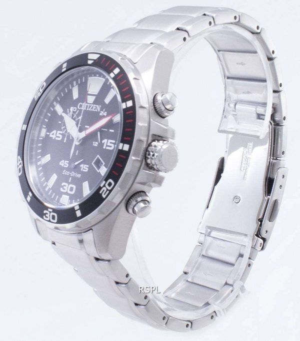 Citizen Eco-Drive AT2430-80E cronógrafo reloj analógico para hombres
