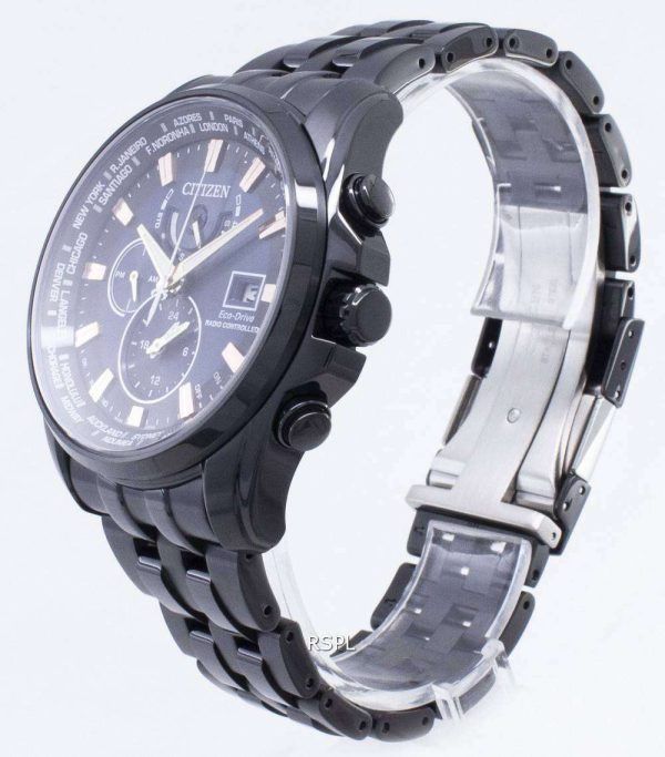 Citizen Eco-Drive Global Radio-Controlled AT9039-51L Japan Made 200M para hombre