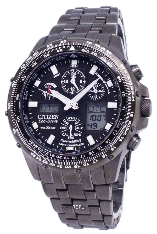 Reloj para hombre Citizen Promaster Eco-Drive Power Reserve controlado por radio 200M JY0039-58E