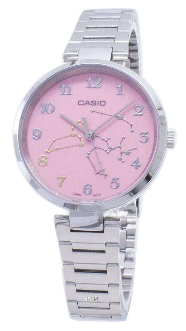 Reloj análogo Casio de cuarzo LTP-E02D-4A LTPE02D-4A para mujer