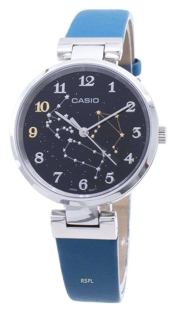 Reloj análogo Casio de cuarzo LTP-E09L-3A LTPE09L-3A para mujer