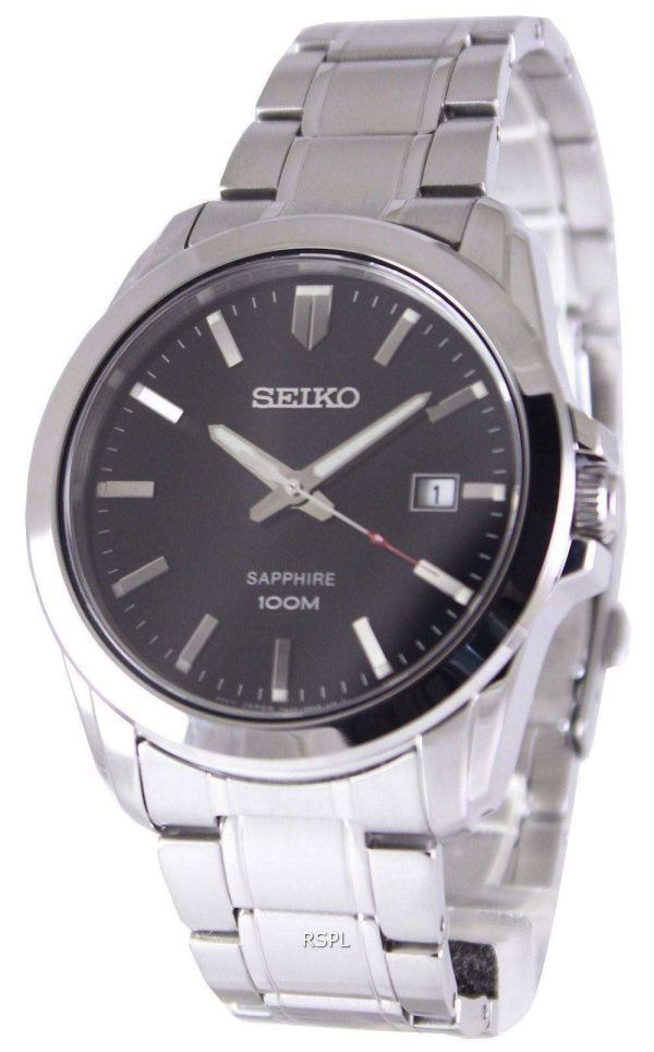 Seiko Neo Classic cuarzo zafiro 100M SGEH49P1 SGEH49P reloj de hombres