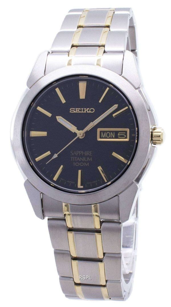 reloj Seiko titanio zafiro SGG735P1 SGG735 SGG735P hombres