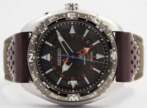 Reloj Seiko Prospex Kinetic GMT 100M SUN061P1 SUN061P de los hombres