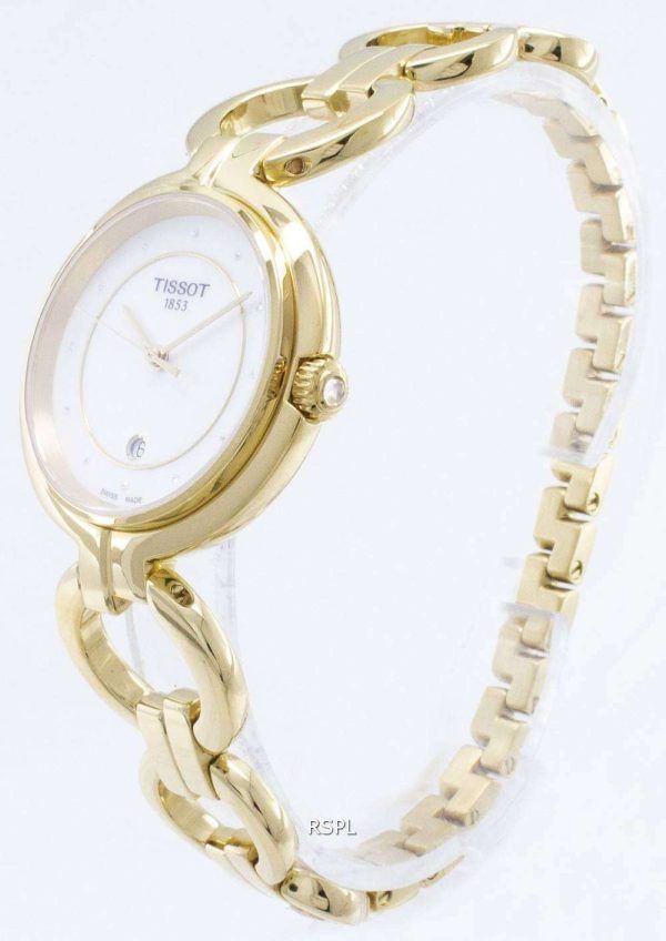 Reloj para mujer Tissot T-Lady Flamingo T094.210.33.116.00 T0942103311600 Diamond Accents