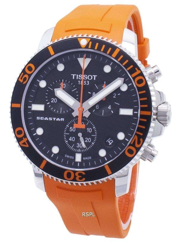 Tissot T-Sport Seastar 1000 T120.417.17.051.01 T1204171705101 Reloj para hombre con cronógrafo 300M