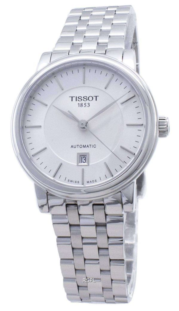 Tissot T-Classic Carson T122.207.11.031.00 T1222071103100 Reloj automático para mujeres