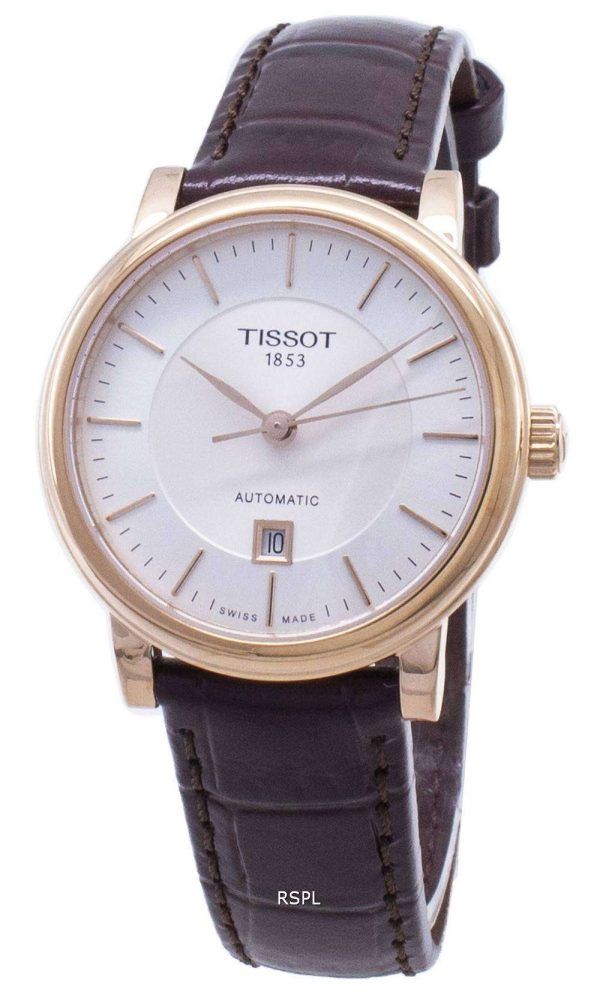 Tissot T-Classic Carson T122.207.36.031.00 T1222073603100 Reloj automático para mujeres