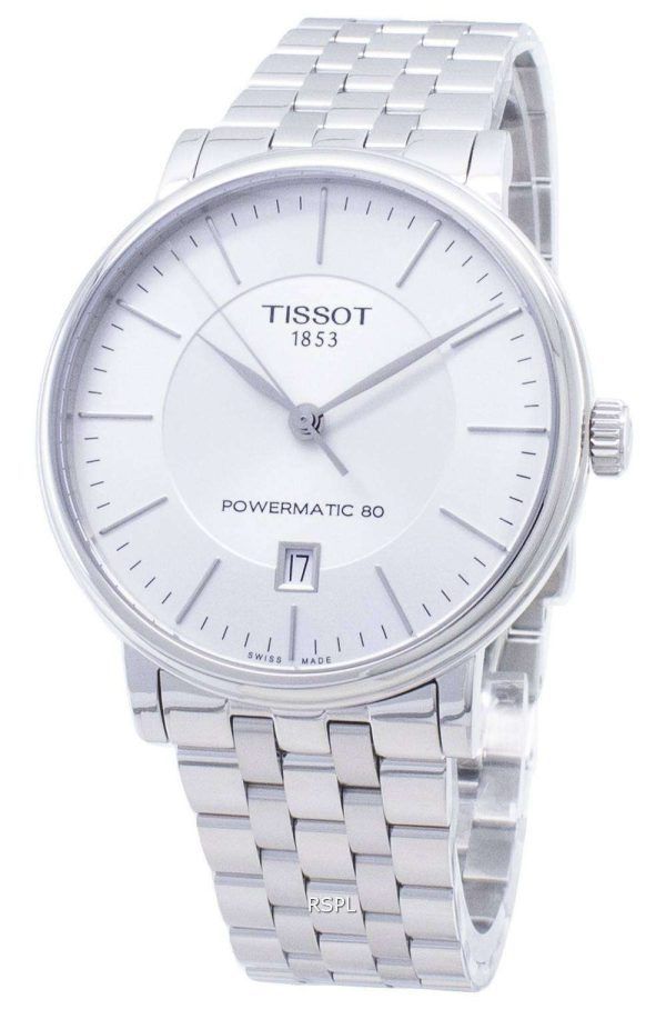 Tissot T-Classic Carson Premium Powermatic 80 T122.407.11.031.00 T1224071103100 Reloj automático para hombres