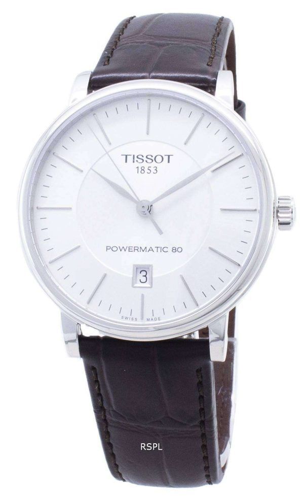 Tissot T-Classic Powermatic 80 T122.407.16.031.00 T1224071603100 Reloj automático para hombres