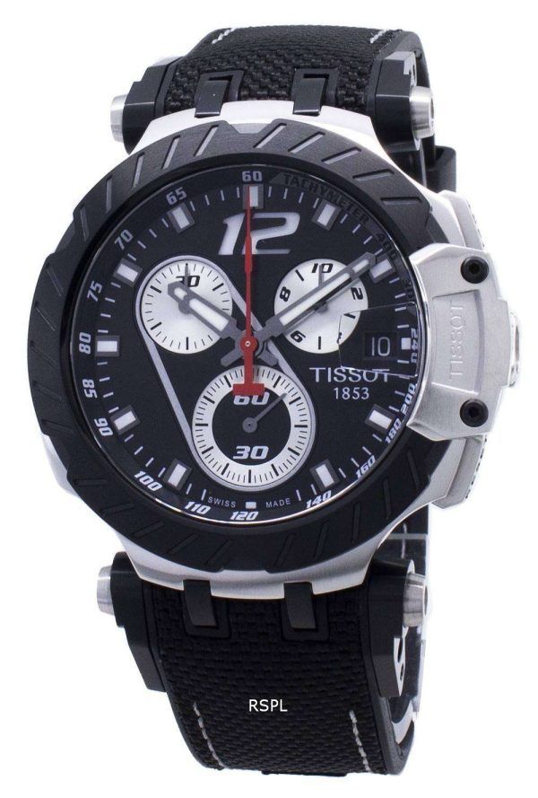 Tissot T-Race Jorge Lorenzo T115.417.27.057.00 T1154172705700 Reloj cronógrafo de edición limitada para hombre