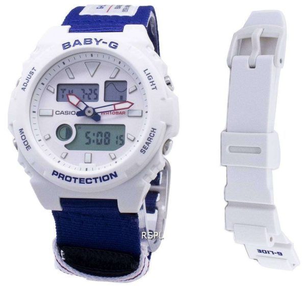 Reloj para mujer Casio Baby-G BAX-125-2A BAX125-2A Edición limitada con gráfico de mareas