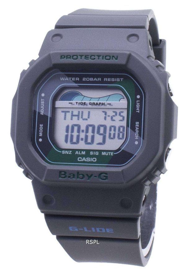 Reloj Casio Baby-G G-Lide BLX-560VH-1 BLX560VH-1 Tide Graph 200M para mujer