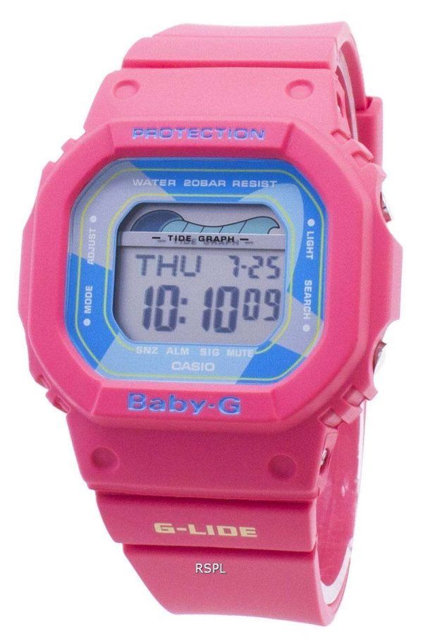 Reloj Casio Baby-G G-Lide BLX-560VH-4 BLX560VH-4 Tide Graph 200M para mujer