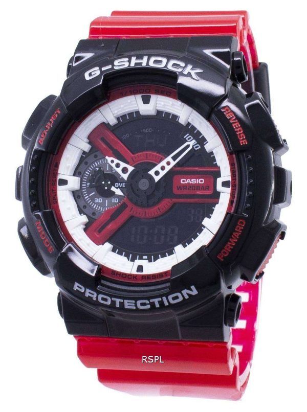 Casio G-Shock GA-110RB-1A GA110RB-1A Reloj de cuarzo resistente a los golpes 200M para hombre