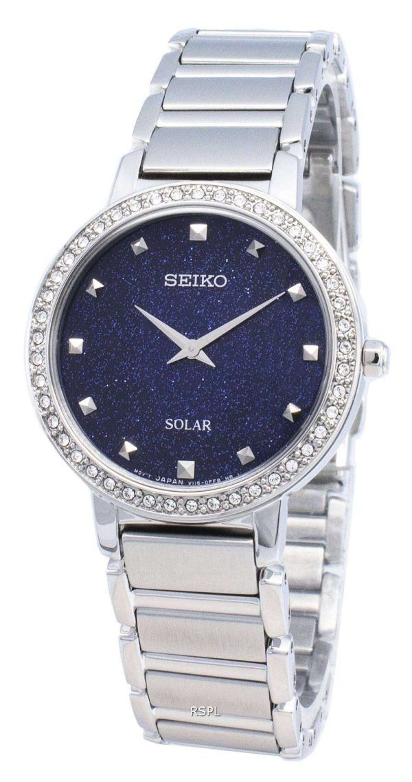 Reloj Seiko Conceptual SUP433P SUP433P1 SUP433 Diamond Acentos Solar para mujer