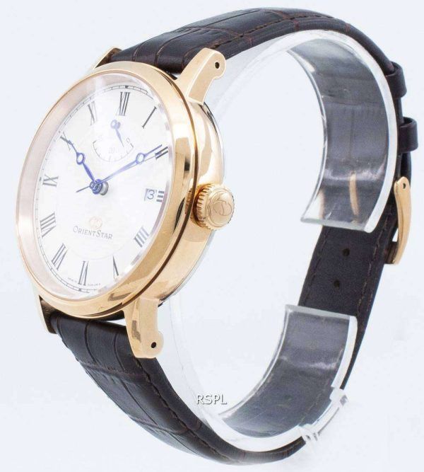 Reloj Orient Star elegante reacondicionado SEL09001W EL09001W Automatic Power Reserve para hombre