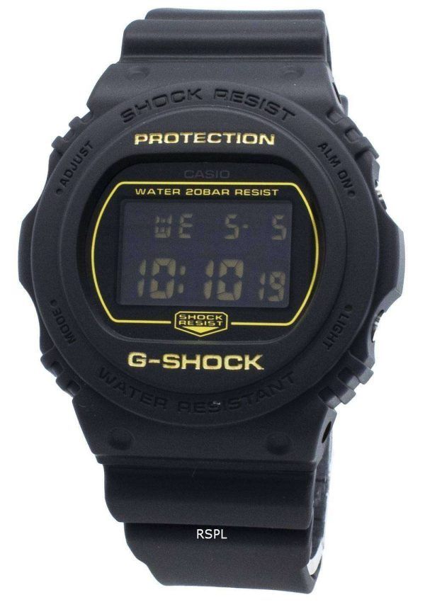 Casio G-Shock DW-5700BBM-1 DW5700BBM-1 Reloj de alarma de cuarzo para hombre