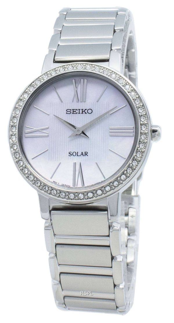 Reloj Seiko Solar SUP431 SUP431P1 SUP431P Diamond Acentos para mujer