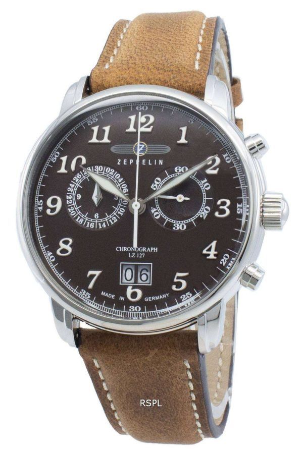 Zeppelin LZ127 Graf 7684-4 76844 Reloj cronógrafo de cuarzo para hombre