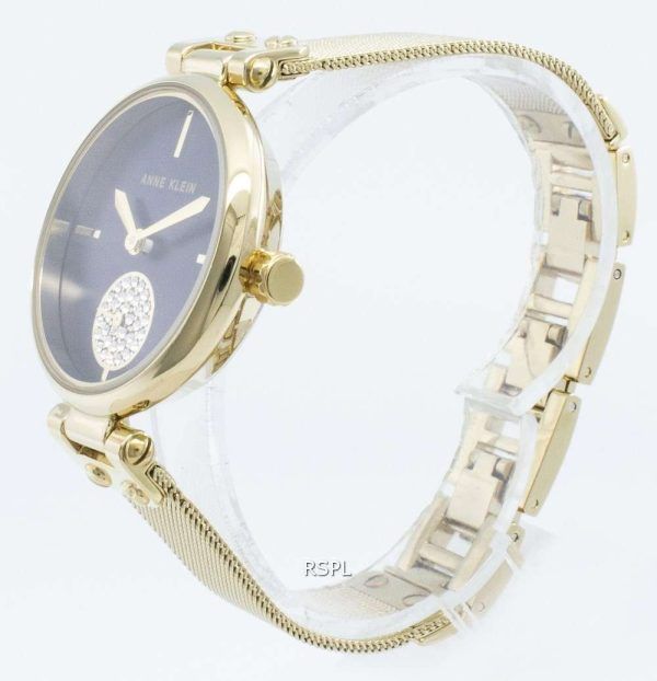 Anne Klein 3000NVGB Diamond Accents Reloj de cuarzo para mujer