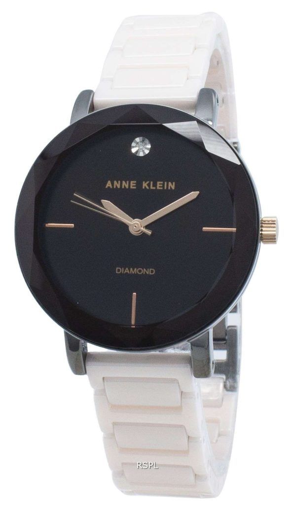 Anne Klein 3365GYLP Reloj de cuarzo con movimiento para mujer
