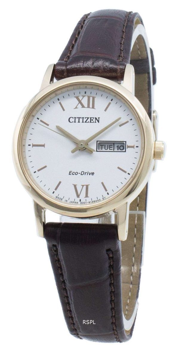 Reloj Citizen Eco-Drive EW3252-07A hecho en Japón para mujer