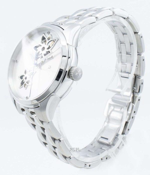 Hamilton Jazzmaster H32115192 Diamond Acentos Reloj automático para mujer