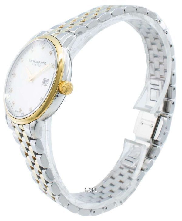 Raymond Weil Geneve Toccata 5988-STP-97081 Diamond Acentos Reloj de cuarzo para mujer
