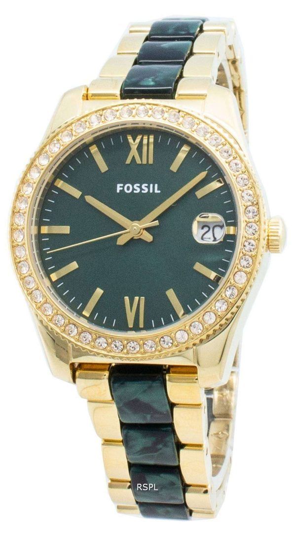 Fossil Scarlette Mini ES4676 Diamond Acentos Reloj de cuarzo para mujer