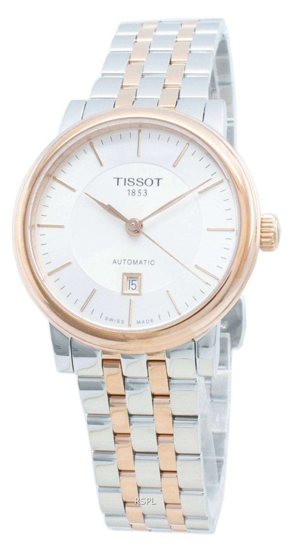 Tissot T-Classic Carson Premium T122.207.22.031.01 T1222072203101 Reloj automático para mujer
