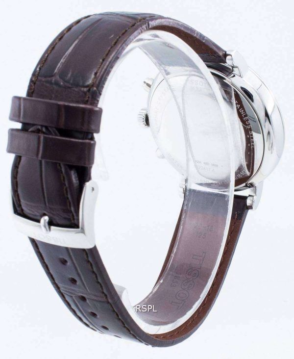 Tissot T-Classic Carson Premium T122.417.16.011.00 T1224171601100 Reloj cronógrafo de cuarzo para hombre