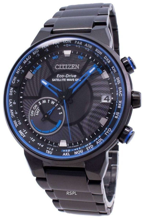 Citizen Eco-Drive Satellite Wave GPS CC3078-81E Reloj mundial para hombre