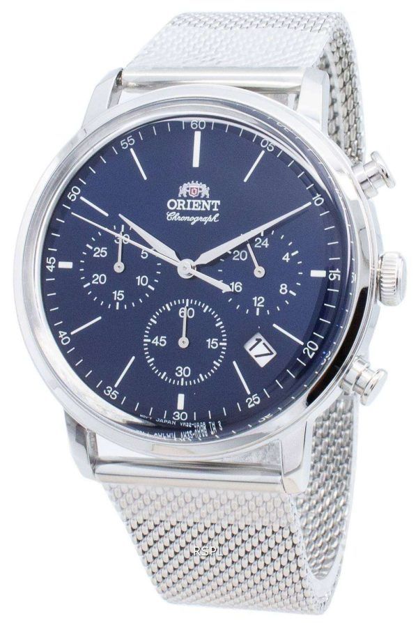 Orient Classic RA-KV0401L10B Reloj cronógrafo de cuarzo para hombre