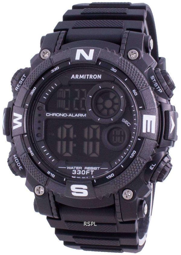 Reloj para hombre Armitron Sport 408284BLK Quartz Compass