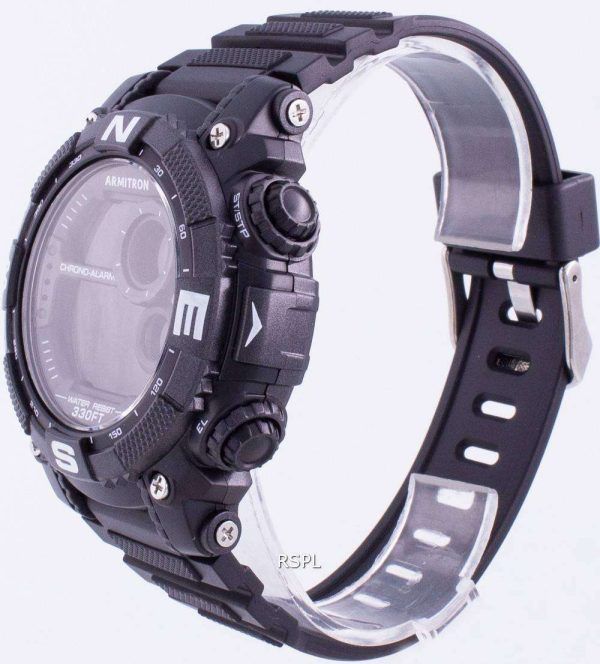 Reloj para hombre Armitron Sport 408284BLK Quartz Compass