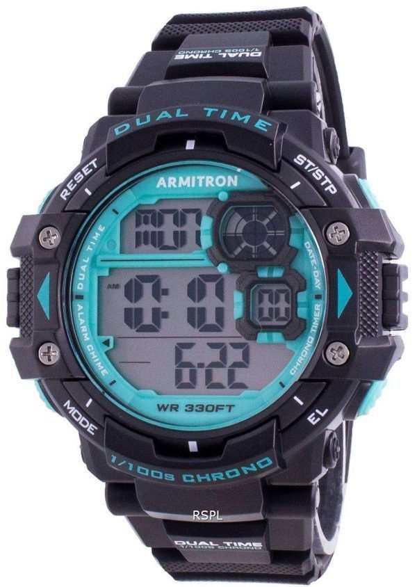 Reloj para hombre Armitron Sport 408309BTL Quartz Dual Time