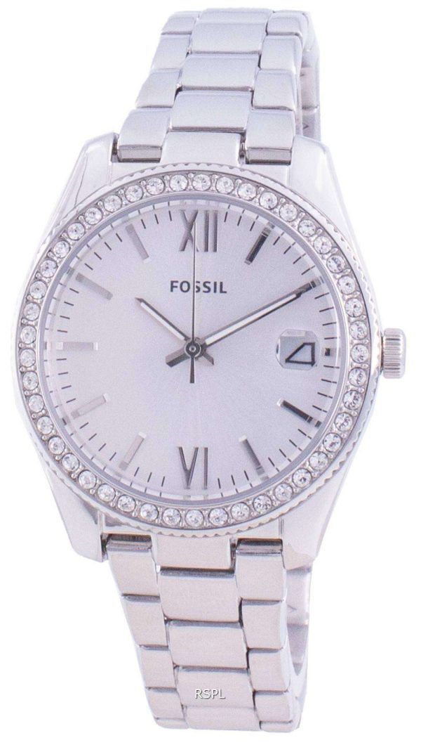 Fossil Scarlette ES4317 Reloj de mujer con detalles de diamantes de cuarzo