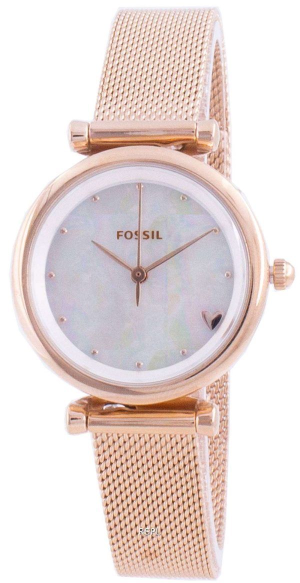 Reloj de cuarzo para mujer Fossil Carlie Mini ES4505
