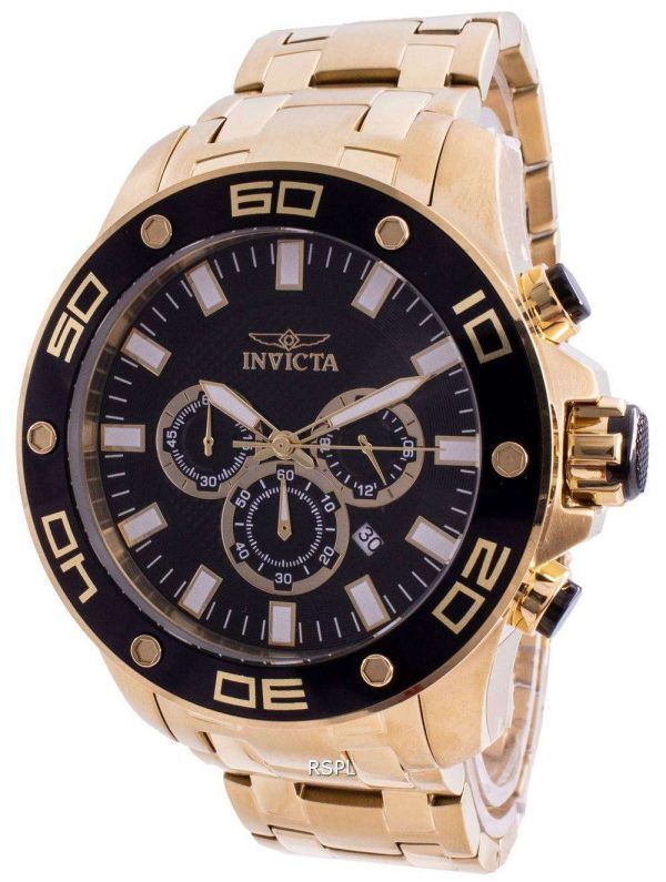 Invicta Pro Diver SCUBA 26076 Reloj cronógrafo de cuarzo para hombre